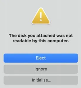 USB wird auf dem Mac nicht angezeigt