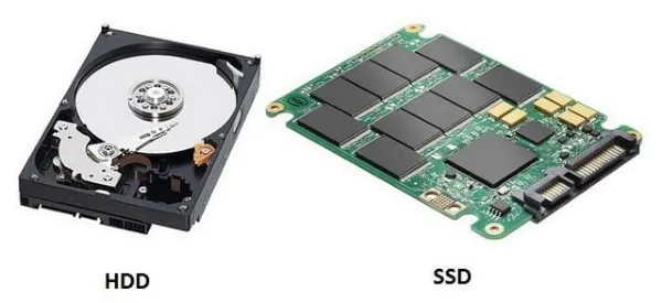 Festplatte vs. SSD