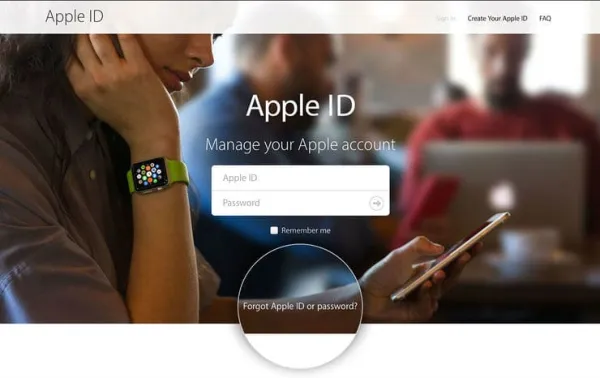 Wie man sein Apple ID Passwort zurücksetzt