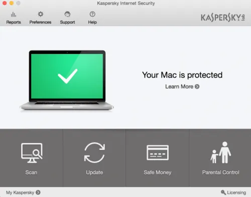 Kaspersky Antivirus für Mac