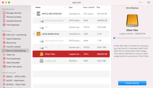 So sichern Sie kostenlos eine externe Festplatte von Seagate auf dem Mac